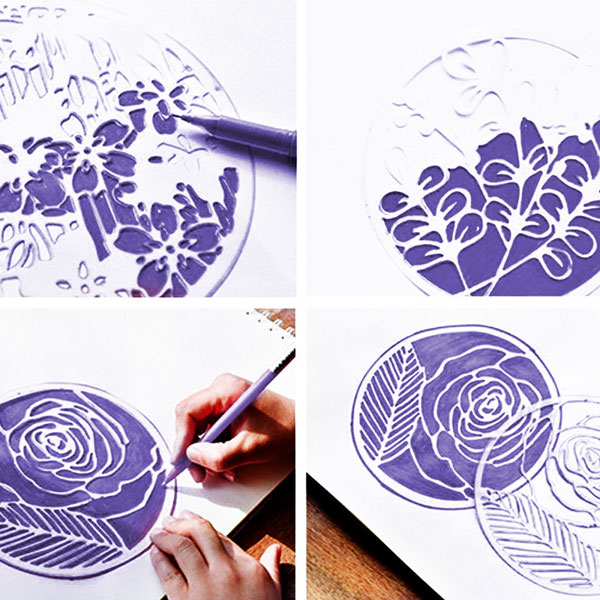 激光鏤空工藝 激光鏤空機能大大提高塑料手繪模板的生產效率!(圖2)